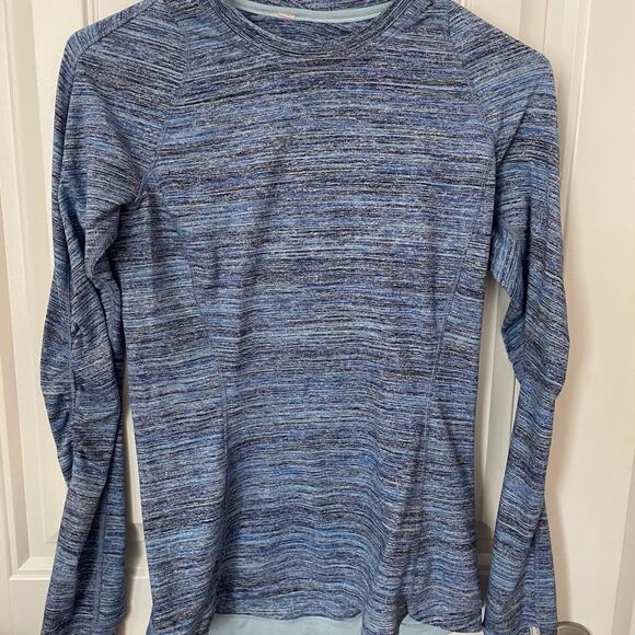 Lululemon Runderful Long Sleeve - Sapphire Blue - size 6 - Picture 1 of 7